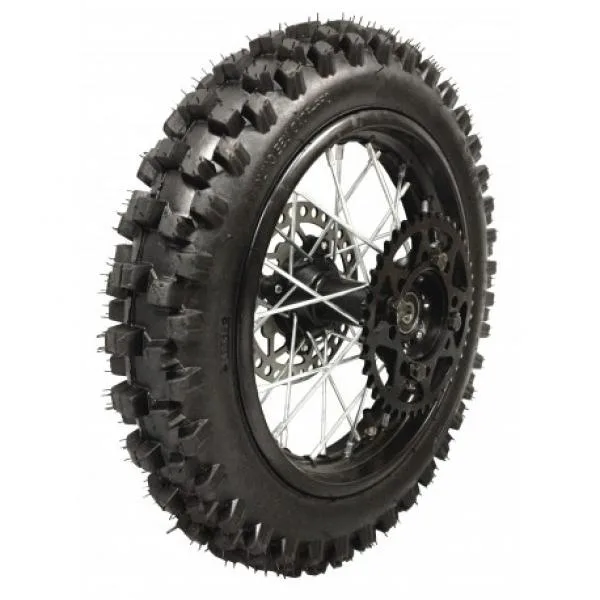 ROUE COMPLETE ARRIERE 12' NOIR (AXE 15MM - photo 3