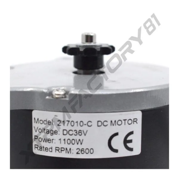 Moteur électrique 1000W 36V pour la Motocross Electrique Tiger - photo 2