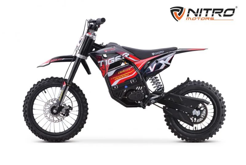 NITRO MOTORS 2000 W 60 V Lithium Eco Midi Dirtbike Tiger VX DLX 14