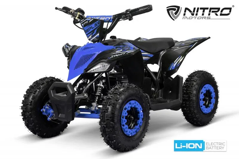 NITRO MOTORS 1000W 36V Lithium Eco mini Quad Replay DLX 6' - photo 4