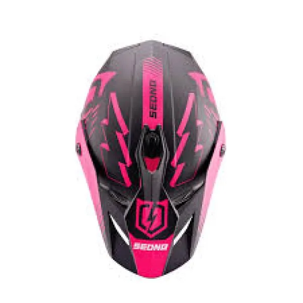 Casque cross sedna racer enfant Rose - photo 4