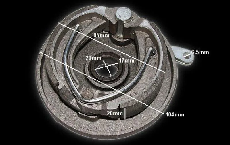 KIT DE FREIN A TAMBOUR 3 fixation AVANT QUAD 110CM3 - photo 3