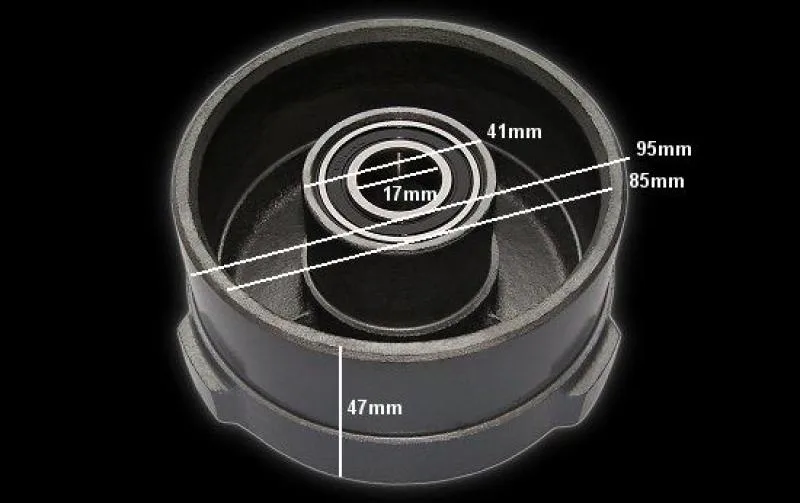 KIT DE FREIN A TAMBOUR 3 fixation AVANT QUAD 110CM3 - photo 5